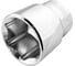Головка торцевая 6-гранная 3/8"DR HONITON, 3/4" SK-D1319SB В0000000192462 1