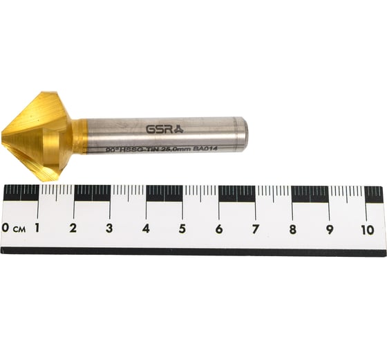 Зенковка CBN (25 мм; 90 градусов; HSSG-TiN; DIN335 C) GSR B04043250