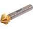 Зенковка по металлу 16,5мм коническая C/90 градусов DIN 335 CBN HSSG-TiN, GSR B04043165 2