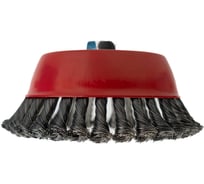 Щетка-чашка по нержавеющей стали крученая SAMGRUPP для УШМ 150/М14 INOX 24 шт SAMC-030200150-24