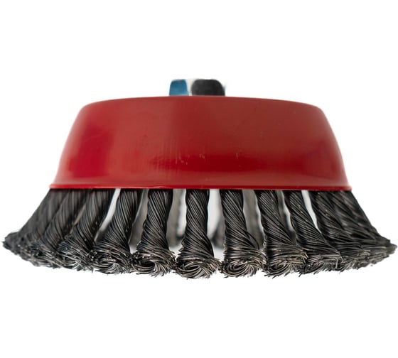 Щетка-чашка по нержавеющей стали крученая SAMGRUPP для УШМ 150/М14 INOX 24 шт SAMC-030200150-24 1