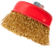 Щетка-чашка по металлу латунная SAMGRUPP для УШМ 65/М14 24 шт SAMC-030300065-24