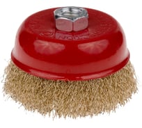 Щетка-чашка по металлу латунная SAMGRUPP для УШМ 125/М14 24 шт SAMC-030300125-24