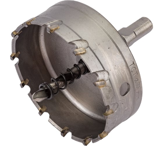 Коронка по металлу кольцевая в сборе 75 мм Novocraft HSM657087075