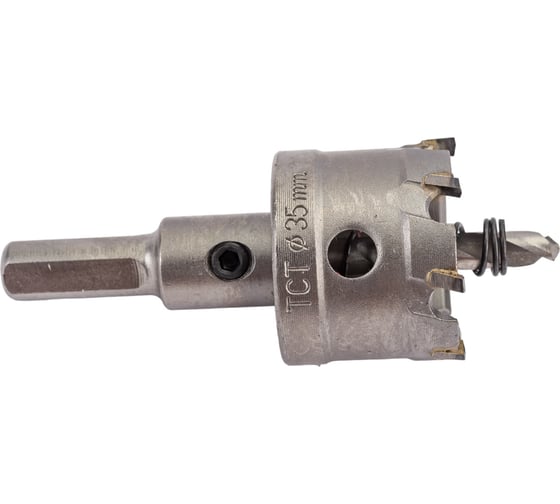 Коронка по металлу кольцевая в сборе 35 мм Novocraft HSM657087035