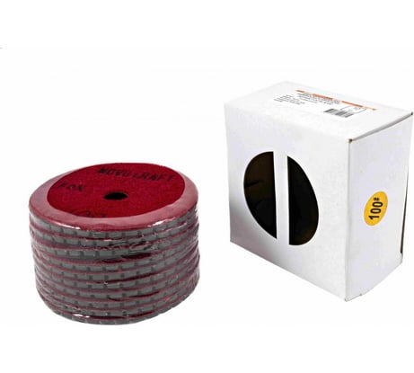 Диск алмазный гибкий Черепашка Fox (10 шт; 100 мм; № 100; мокрый рез) Novocraft PPTSW1010100