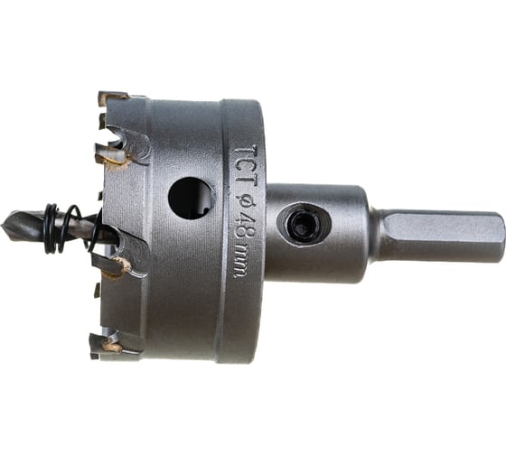 Коронка по металлу кольцевая в сборе 48 мм Novocraft HSM657087048