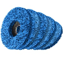 Коралловый зачистной диск PREDA 125 мм, синий - 5 шт AGblue5