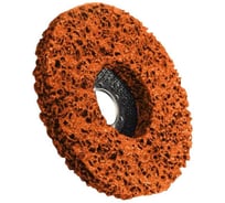 Коралловый зачистной диск PREDA 125 мм, оранжевый AGorange1