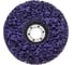 Коралловый зачистной диск PREDA 125 мм, фиолетовый AGpurple1 3