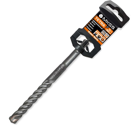 Бур по армированному бетону Tetra MKSS Toolbox SS5502 12x160мм (SDS-plus) MKSS SS55021216 1