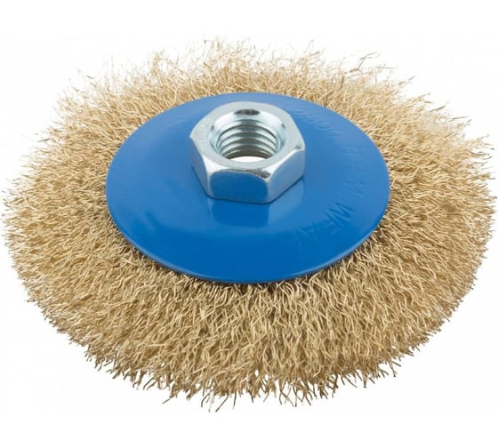 Корщетка латунная ООО ПКФ Сварком тип колесо 115мм (уп/1шт) s050137 1