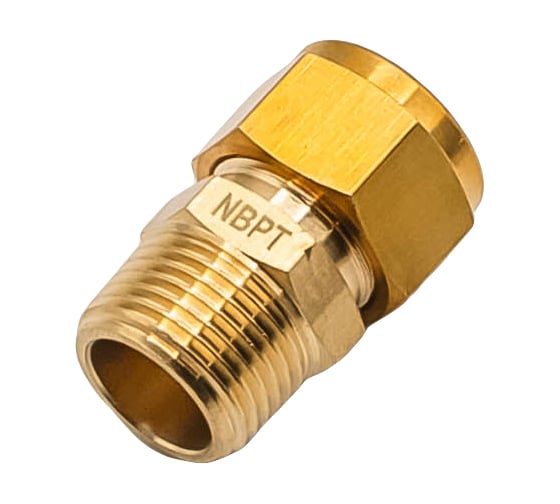 Фитинг NBPT латунный компрессионный KIM12-03, 1шт 75702 1