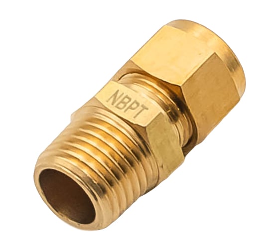 Фитинг NBPT латунный компрессионный KIM08-02, 1шт 75641 1