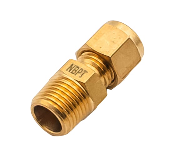 Фитинг NBPT латунный компрессионный KIM04-01, 2шт 75580 1