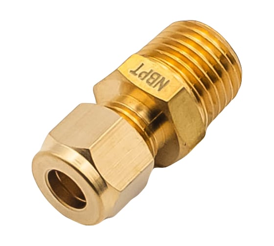 Фитинг NBPT латунный компрессионный KIM06-02, 1шт 75610 1