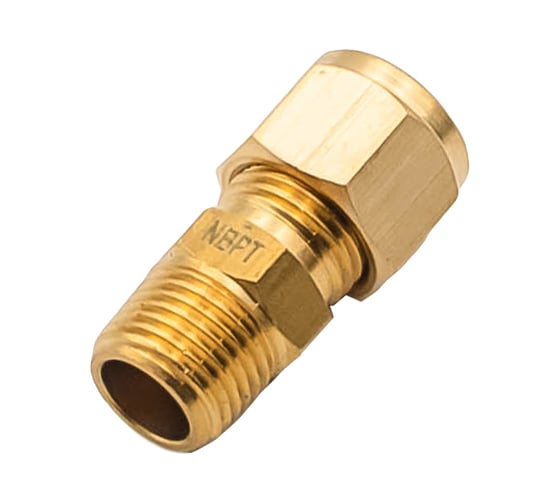 Фитинг NBPT латунный компрессионный KIM06-01, 2шт 75603 1
