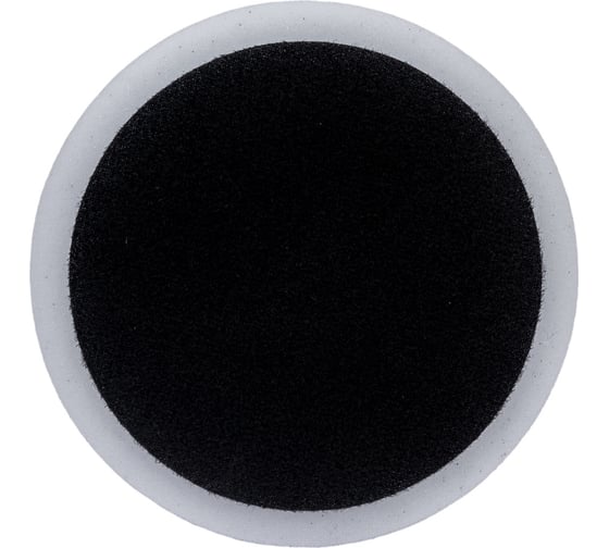 Полировальник поролоновый на липучке CLASSIC, 150х25 мм, твердый, белый BlackFox 12330