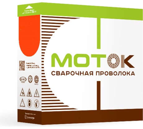 Проволока сварочная СВ-08Г2С О 1 мм, кассета D-300 (15кг) МОТОК МОТ025