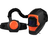 Маска сварочная с турбоблоком WELDER Ф8PRO REAL COLOR Хамелеон 100x53 мм, DIN 3/4-8/9-13 (Внут. регул) WDT-Ф8-К