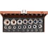 Головки FORSTIME 1/4, 1/2, набор 25 предметов FT-50121I(59237) 3