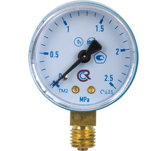Манометр ARMA 2.5 МПа, кислород, М12х1.5 050-904 1
