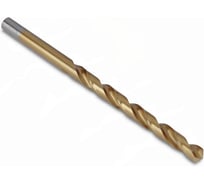 Сверло ТМТ ГРУПП (цилиндрический хвостовик 13) длинное 14 кл.А1 Р9 нитрид титана 168540
