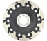 Чашка алмазная Diamond Industrial 125 х 5 х 29/8 х 22,23 мм T-SEGMENT Concrete Black Version DIDCH125TBL 1