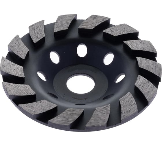 Чашка алмазная Diamond Industrial 125х5х14х22.23 мм 1-рядная TURBO Concrete Black Version DIDCH1251TBL 1