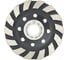 Чашка алмазная Diamond Industrial 125 х 5 х 14 х 22,23 мм 1-рядная TURBO Concrete Black Version DIDCH1251TBL 1