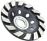 Чашка алмазная Diamond Industrial 125 х 5 х 14 х 22,23 мм 1-рядная TURBO Concrete Black Version DIDCH1251TBL 3