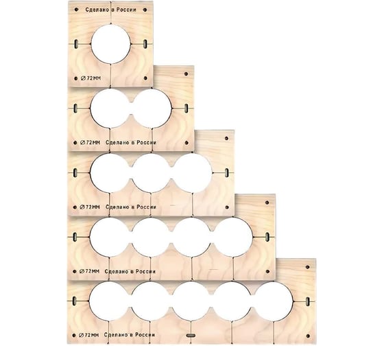 Шаблон для подрозетников Estente, / stencil-electri72 00-00001021 1