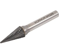 Борфреза коническая (тип M; 12х25 мм; хвостовик 8 мм) KORNOR 432122508
