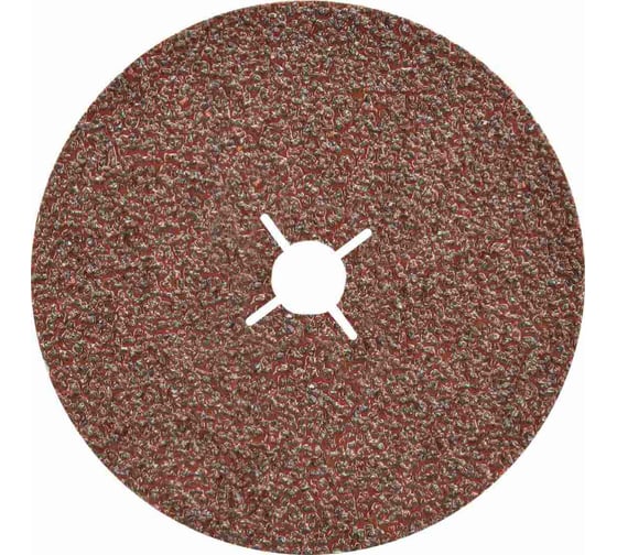 Круг шлифовальный фибровый P.I.T. 150x0,8 мм, P80, 1 отв. под прижим. шайбу, 5шт/уп APLS20-0080C 1