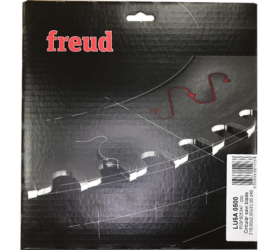 Диск пильный по железу LU6A (216х30 мм; 40 зуб; 2.0/1.6 мм) FREUD PRO LU6A0500