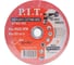 Диск отрезной по металлу P.I.T. 180x22.2x1.6 мм 10 шт ACTW01-1801 4