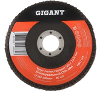 Круг лепестковый торцевой 125x22,2 Gigant GRF-60-А