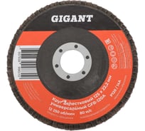 Круг лепестковый торцевой 125x22,2 Gigant GRF-120-А