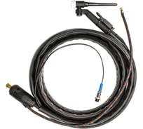 Горелка Aurora TIG 17 STORK профессиональная 140A(35) 50MMQ ,2pin, газ б/р, 4м 40116