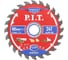 Диск пильный по дереву P.I.T. ADVANCE 185x30x1.4 мм 24T Carbide зуб ATB 15 ACTW14-185T24 2