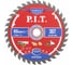 Диск пильный по дереву P.I.T. ADVANCE 165x20x1.4 мм 36T Carbide зуб ATB 15 ACTW14-165T36 2