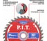 Диск пильный по дереву P.I.T. ADVANCE 165x20x1.4 мм 36T Carbide зуб ATB 15 ACTW14-165T36 4