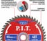 Диск пильный по дереву P.I.T. ADVANCE 165x20x1.4 мм 48T Carbide зуб TCG 15 ACTW12-165T48 4