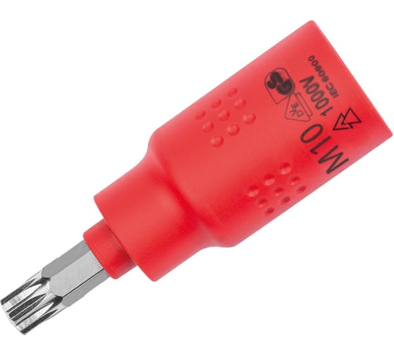 Головка 3/8 диэлектрическая со вставкой spline Ceta Form M10, GC18S-X10