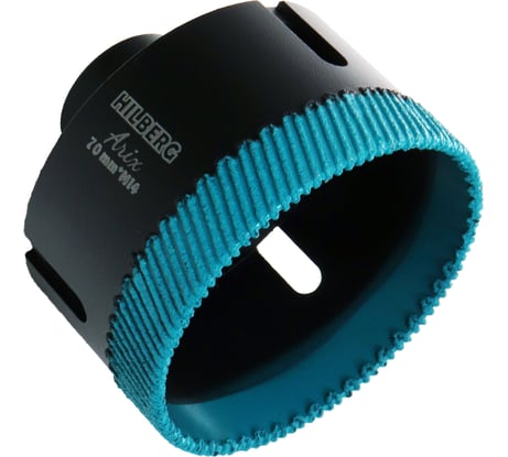 Коронка алмазная Hilberg по керамограниту 70 мм Arix M14 HRX870