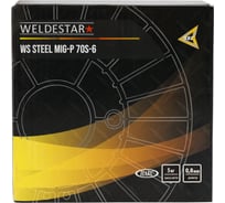 Проволока полированная WELDESTAR WS Steel MIG-P 70S-6 0.8мм D-200 WSATMIGP70S608200