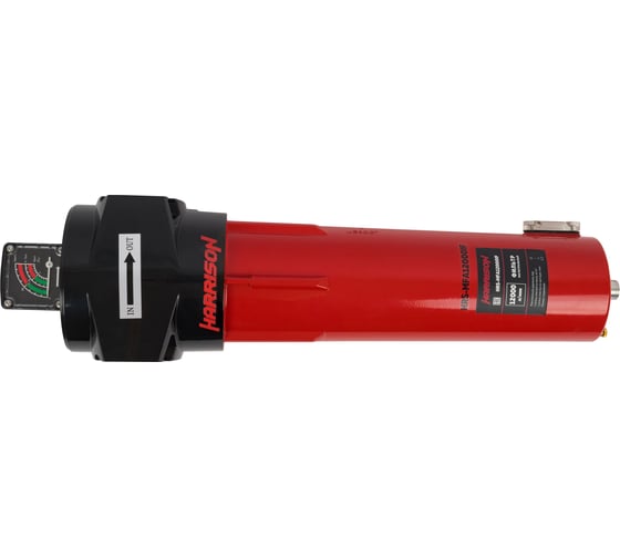 Фильтр магистральный Harrison с дифференциальным манометром; Производительность: 12000 л/мин; Максимальное давление: 12 бар; Фильтрация твердых частиц: 1 мкм; HRS-MFB12000IF 1