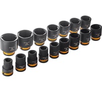 Набор ударных головок RUNTEC 3/4, 17-50 мм, CrMo, 16 предметов RT-IS2B16