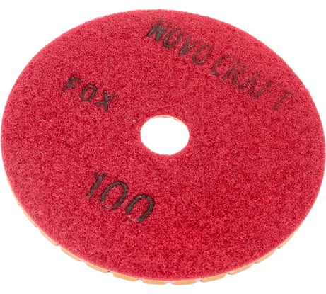 Диск алмазный гибкий Черепашка Fox (2 шт; 100 мм; № 100; мокрый рез) Novocraft PPTSW1000100