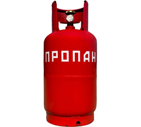 Баллон пропановый Газ За Час 27 л новый, вентиль с пред-ым клапаном Пропан 27